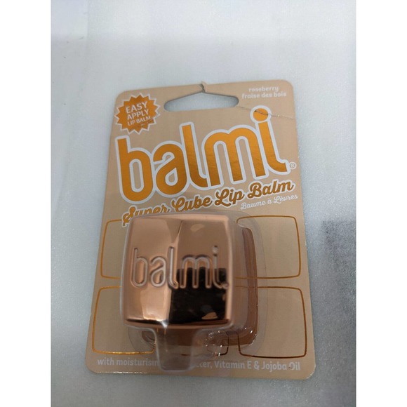 Baby Balmi Super Cube Lip Balm. 25 Oz New Roseberry - Picture 3 of 5